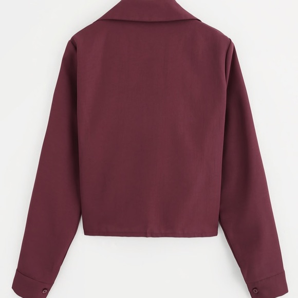 ๐5/$25๐Embroidered Tie Front Top - Picture 2 of 5